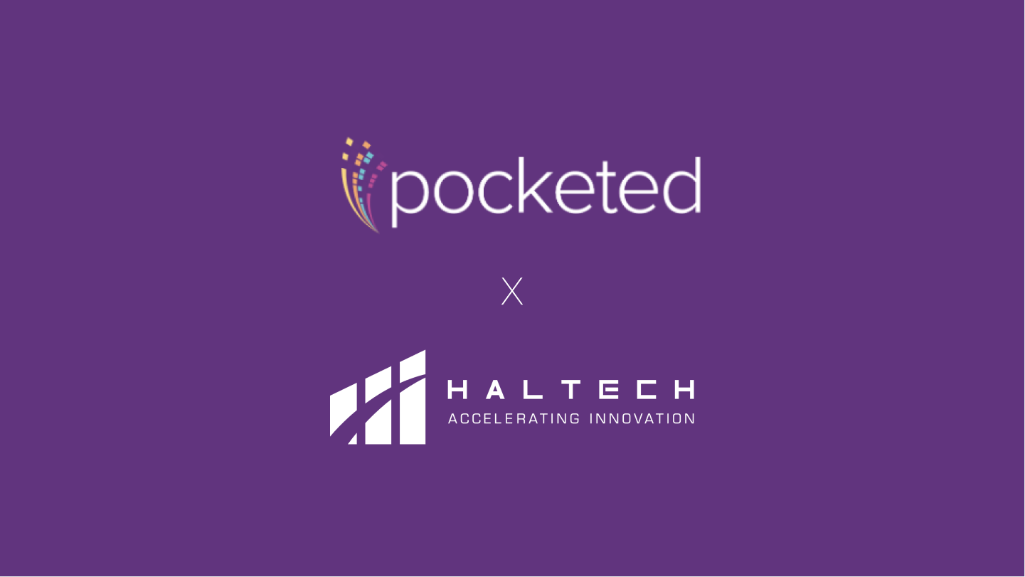 Pocketed and Haltech Logo